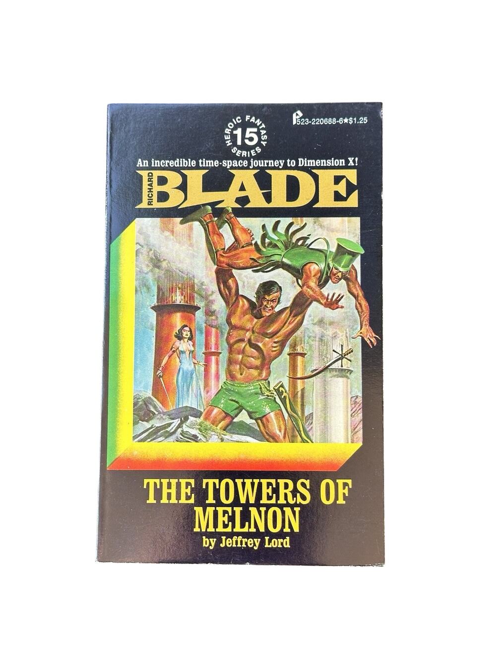 Richard Blade No. 15: The Towers of Melnon by Jeffrey Lord Paperback